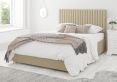 Levisham Ottoman Eire Linen Natural King Size Bed Frame Only