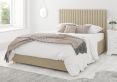Levisham Ottoman Eire Linen Natural Bed Frame Only