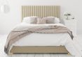 Levisham Ottoman Eire Linen Natural Compact Double Bed Frame Only