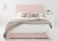 Levisham Ottoman Pastel Cotton Tea Rose Double Bed Frame Only