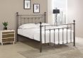 Evermore Black Double Bed Frame