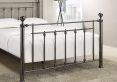 Evermore Black Double Bed Frame