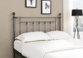 Evermore Black Double Bed Frame