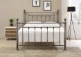 Evermore Black Double Bed Frame