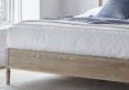 Lille Oak Upholstered Bed - King Bed Frame Only