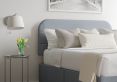 Makayla Classic Non Storage Linea Bluestone Double Base and Headboard Only