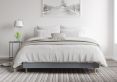 Classic Shallow Upholstered Linea BlueStone Super King Size Base Only