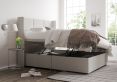 Jane Ottoman Double Linea Fog Headboard & Base Only