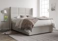 Jane Ottoman King Size Linea Fog Headboard & Base Only