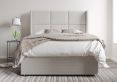Jane Ottoman Double Linea Fog Headboard & Base Only