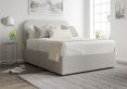 Makayla Classic Non Storage Linea Fog  King Size Base and Headboard Only