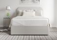 Makayla Classic Non Storage Linea Fog Double Base and Headboard Only