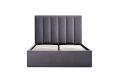 Linea Grey Upholstered Ottoman King Size Bed Frame Only