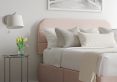 Makayla Classic Non Storage Linea Powder Super King Size Base and Headboard Only