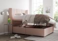 Jane Ottoman Double Linea Powder Headboard & Base Only