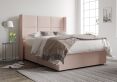 Jane Ottoman Double Linea Powder Headboard & Base Only