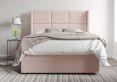 Jane Ottoman Double Linea Powder Headboard & Base Only