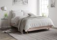 Classic Shallow Upholstered Linea Powder Double Base Only
