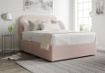 Makayla Classic Non Storage Linea Powder Double Base and Headboard Only