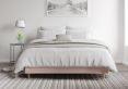 Classic Shallow Upholstered Linea Powder Super King Size Base Only