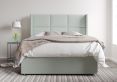 Jane Ottoman Double Linea SeaBlue Headboard & Base Only
