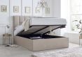 Linea Stone Upholstered Ottoman King Size Bed Frame Only