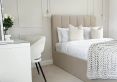 Linea Stone Upholstered Ottoman King Size Bed Frame Only