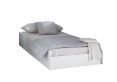 Liv & Lou White Compact Single Sleepover Frame Only