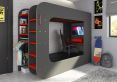 Loftpod Solo Grey Gaming Bed Frame