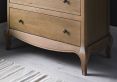 Loire Weathered Oak 3 Drawer Chest Only