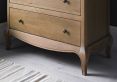 Loire Weathered Oak 3 Drawer Chest