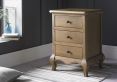 Loire Bedside - 3 Drawer Bedside Only