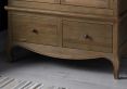 Loire Weathered Oak Wardrobe Only