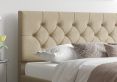 Rimini Ottoman Eire Linen Natural Single Bed Frame Only
