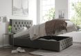 Rimini Ottoman Granite Kimiyo Linen Single Bed Frame Only