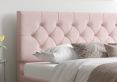 Rimini Ottoman Pastel Cotton Tea Rose Single Bed Frame Only