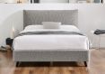 Tranquil Boucle Dove Grey King Size Bed Frame