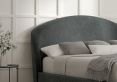 Lunar Upholstered Bed Frame - Double Bed Frame Only - Arran Natural