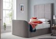 Somerton Grey Upholstered TV King Size Bed Frame Only