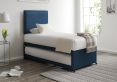 Ellesmere Magic Marine Velvet Upholstered Guest Bed Including Mattresses