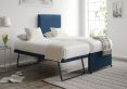 Ellesmere Magic Marine Velvet Upholstered Guest Bed Including Mattresses
