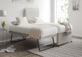 Cheltenham Deluxe Malia Silver Upholstered Guest Bed Including Mattresses