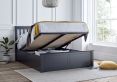 Malmo Beluga Wooden Ottoman Storage Bed - Double Ottoman Only