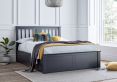 Malmo Beluga Wooden Ottoman Storage Bed - King Size Ottoman Only