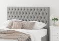 Malton Ottoman Eire Linen Grey Super King Size Bed Frame Only
