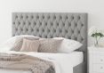 Malton Ottoman Eire Linen Grey Bed Frame Only