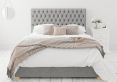 Malton Ottoman Eire Linen Grey Compact Double Bed Frame Only