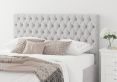 Malton Ottoman Pastel Cotton Storm Double Bed Frame Only