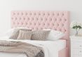 Malton Ottoman Pastel Cotton Tea Rose King Size Bed Frame Only