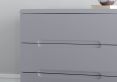 Julian Bowen Manhattan Grey 3 Drawer Chest Only